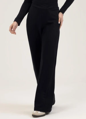 Cativa You - Calça em Moletom  Preto - CATIVA YOU
