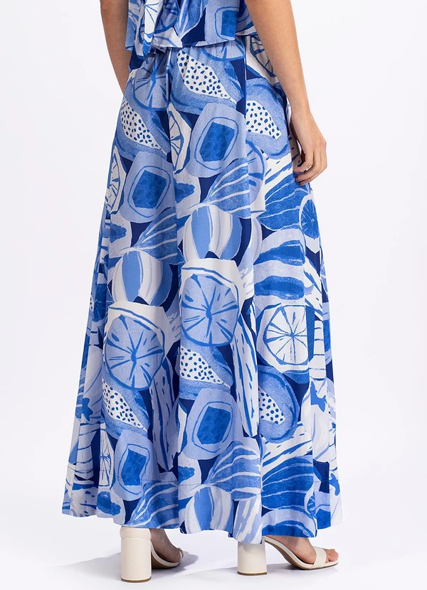 Farm - Calça em Viscose Frutabela Azul 2