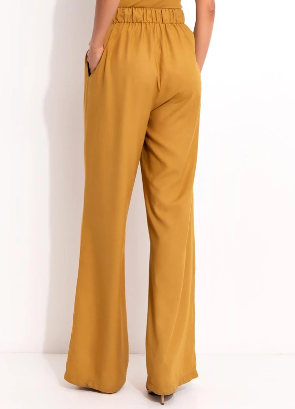 Colcci - Calça em Viscose Marrom 2