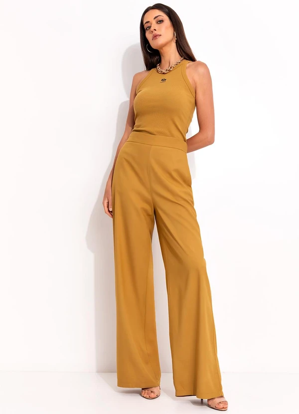 Colcci - Calça em Viscose Marrom 6