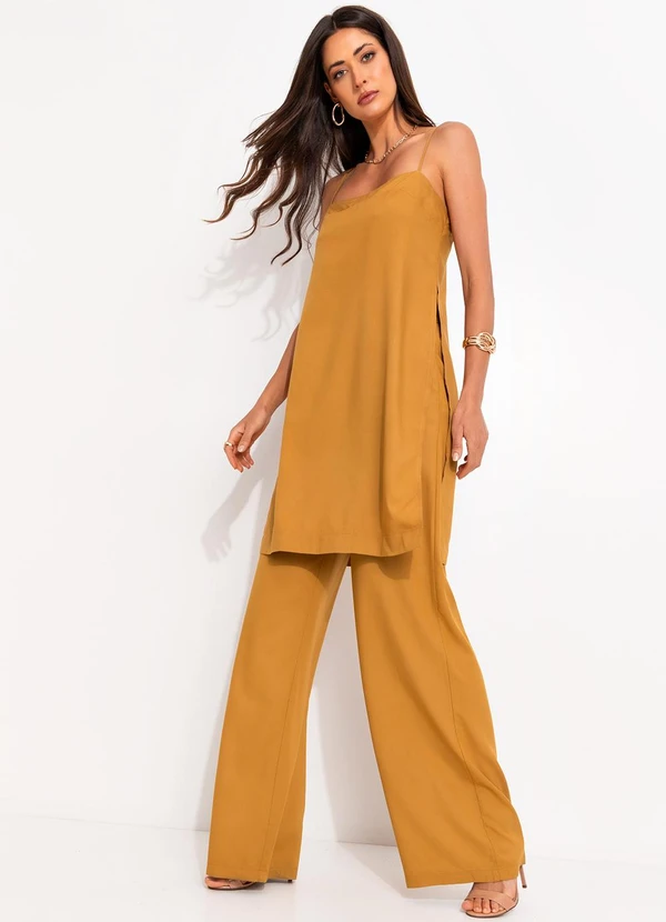 Colcci - Calça em Viscose Marrom 7