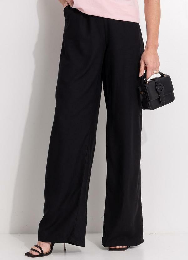 Colcci - Calça em Viscose Preto