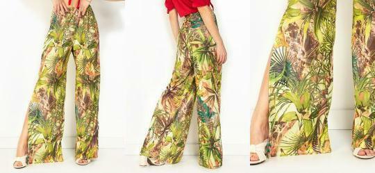 Cala tnica com Fenda nas Laterais