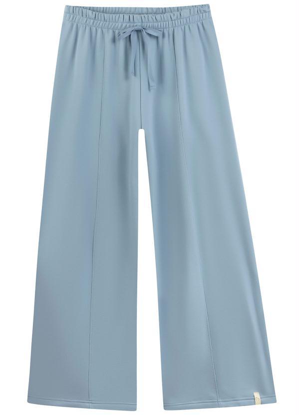 Marialícia - Calça Feminina Adulto Azul