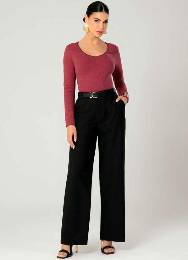 Gris - Calça Feminina Adulto Preto 4