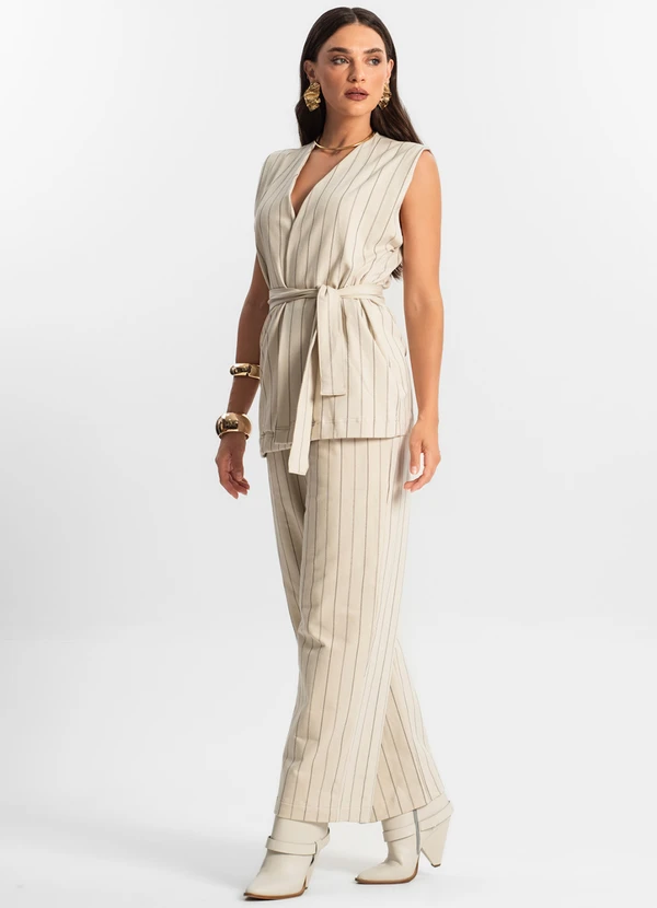 Endless - Calça Feminina de Molecotton Bege 5