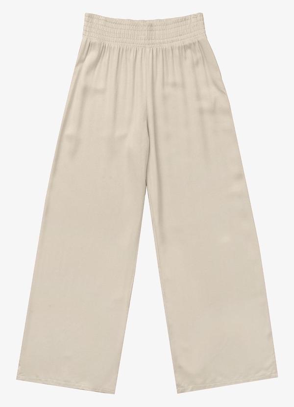 Rovitex - Calça Feminina de Viscose Bege 6