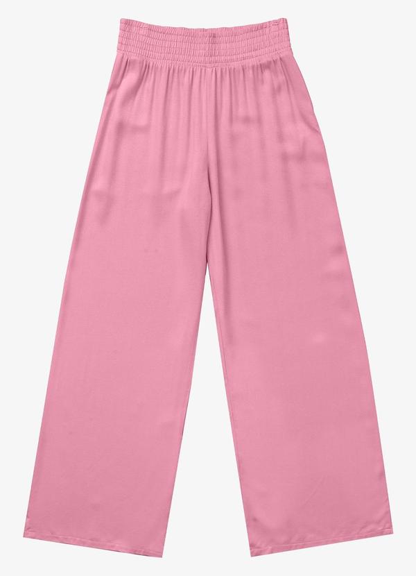 Rovitex - Calça Feminina de Viscose Rosa