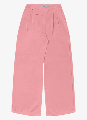 Endless - Calça Feminina em Alfaiataria Rosa - ENDLESS