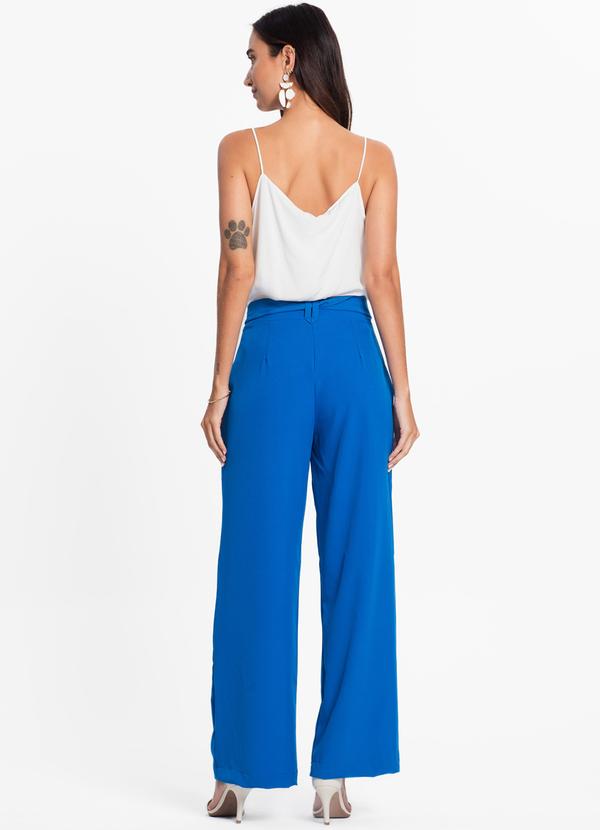 Endless - Calça Feminina em Crepe Light Azul 4