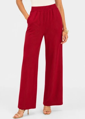 Rovitex - Calça Feminina em Lanzinha Vermelho - ROVITEX