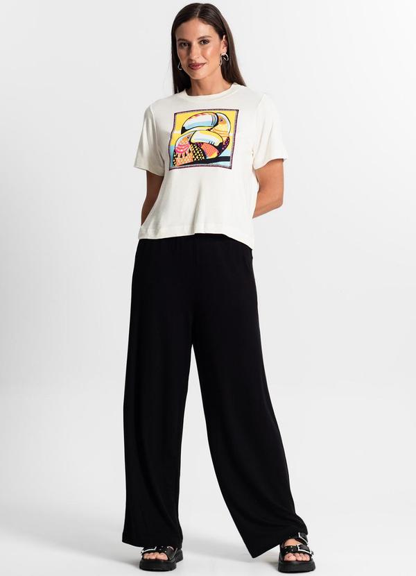 Rovitex - Calça Feminina em Molecotton Preto 3