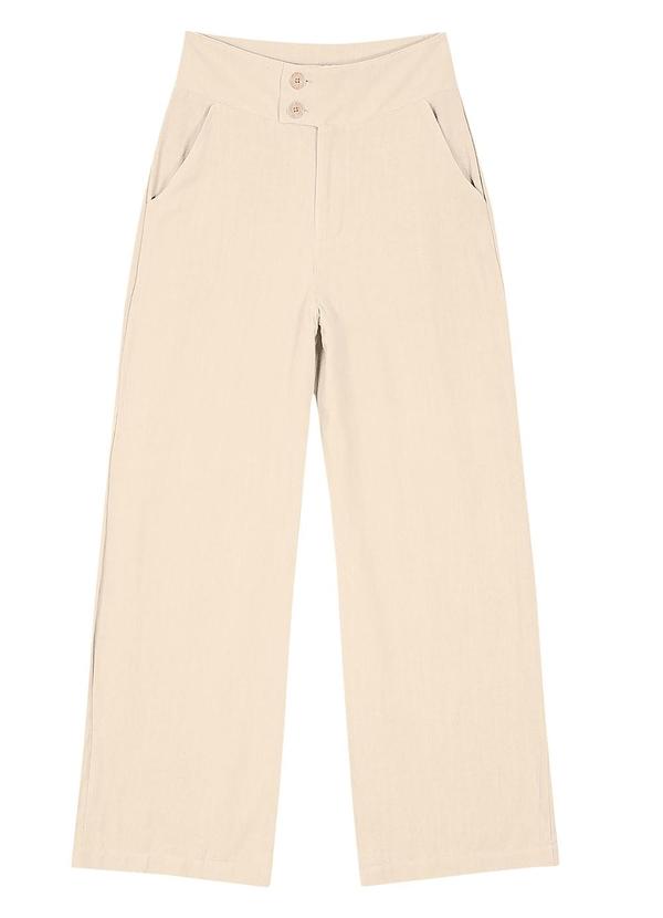 Endless - Calça Feminina Linho Strong Bege