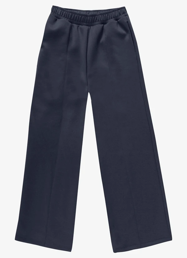 Veev - Calça Feminina Malha Neomotion com Bolsos Preto