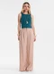 Endless - Calça Feminina Pantalona Alfaiataria Bege - variação: Marrom