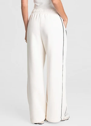 Dianna - Calça Feminina Pantalona Bege - DIANNA