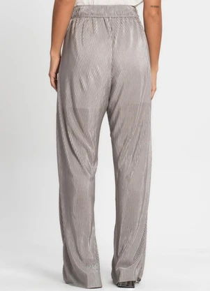 Endless - Calça Feminina Pantalona Cinza - ENDLESS