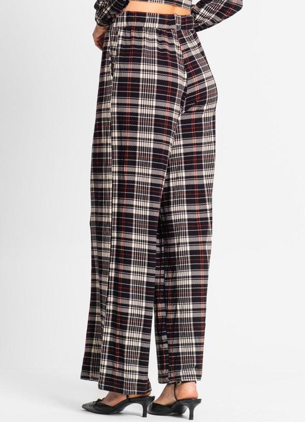 Endless - Calça Feminina Pantalona em Molecotton Bege 2