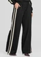 Dianna - Calça Feminina Pantalona em Molecotton Marrom - variação: Preto