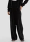 Dianna - Calça Feminina Pantalona em Plush Vermelho - variação: Preto