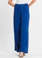 Select - Calça Feminina Pantalona Lisa Azul - variação: Azul