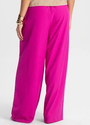 Endless - Calça Feminina Pantalona Rosa - ENDLESS