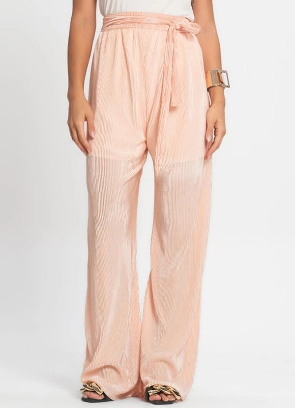 Endless - Calça Feminina Pantalona Rosa