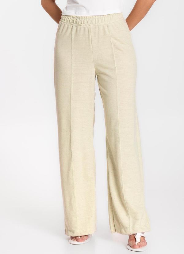 Infinita Cor - Calça Feminina Pantalona Verde
