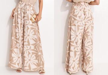 Cala Floral Abstrato em Malha Crepe