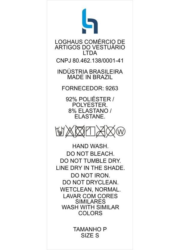 Quintess - Calça Folhagem Riscada em Malha Fria 9