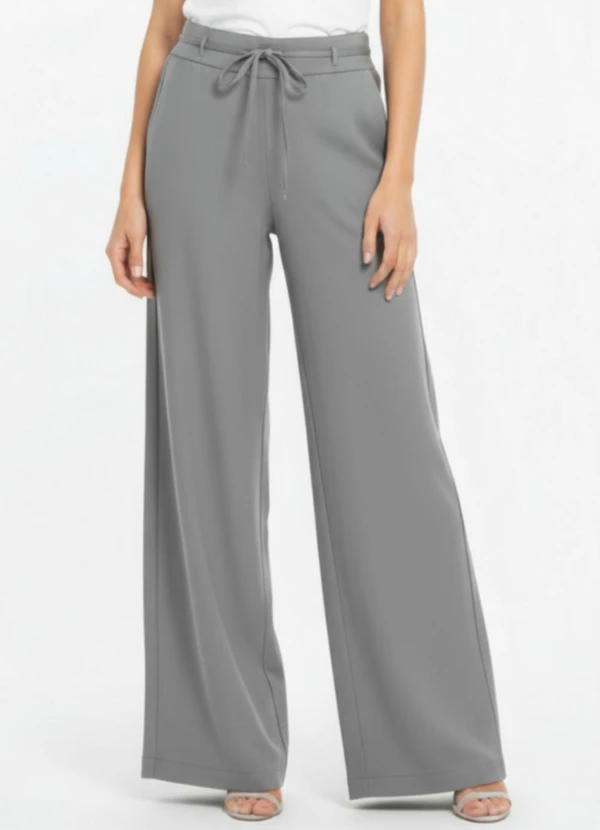 Quintess - Calça Grafite em Viscose com Poliéster