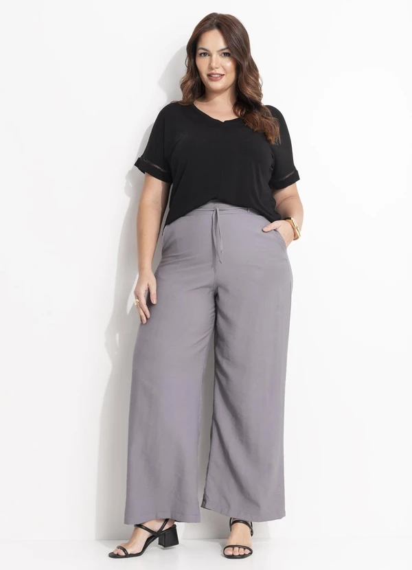 Quintess - Calça Grafite em Viscose com Poliéster 11