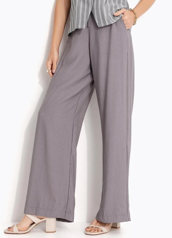 Quintess - Calça Grafite em Viscose com Poliéster 7