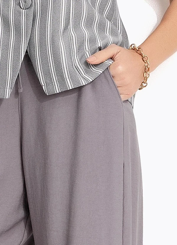 Quintess - Calça Grafite em Viscose com Poliéster 9