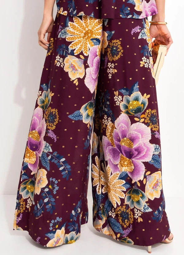 Farm - Calça Jardim Delicado Roxo 2