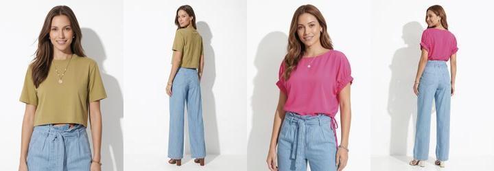 Cal�a Jeans Claro Modelo Clochard Pantalona