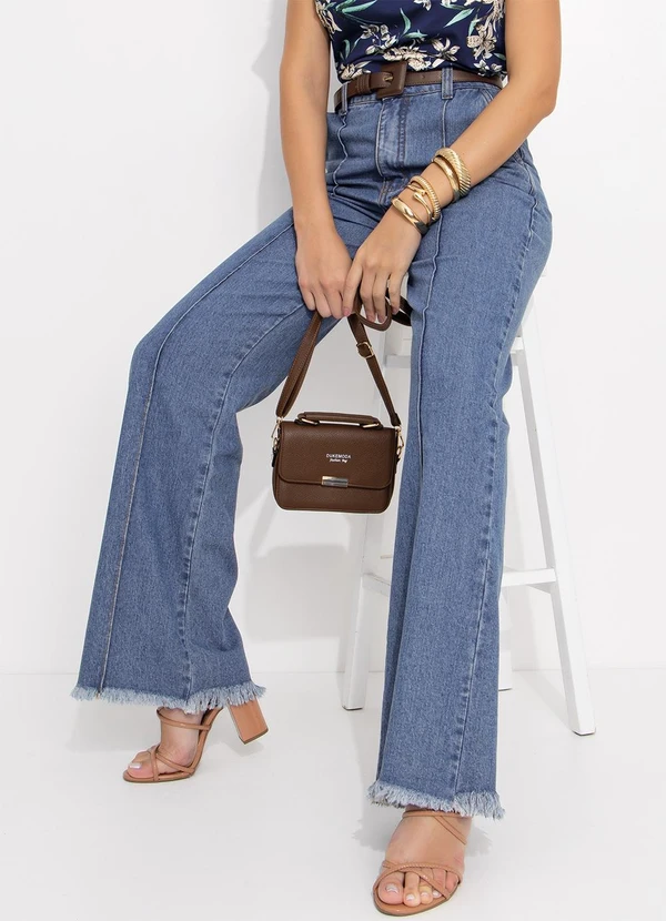 Quintess - Calça Jeans Médio em Jeans 9