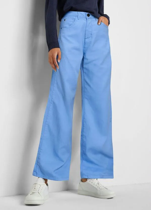 Calça Pantalona Saia De CalÇa Jeans Velha Calça Jeans Pantalona