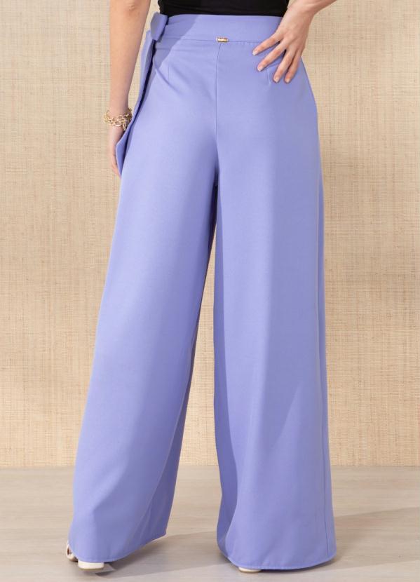 Quintess - Calça Lilás com Amarração 2