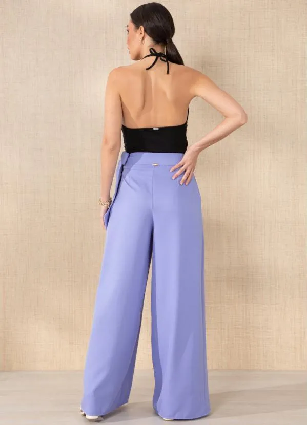 Quintess - Calça Lilás com Amarração 6