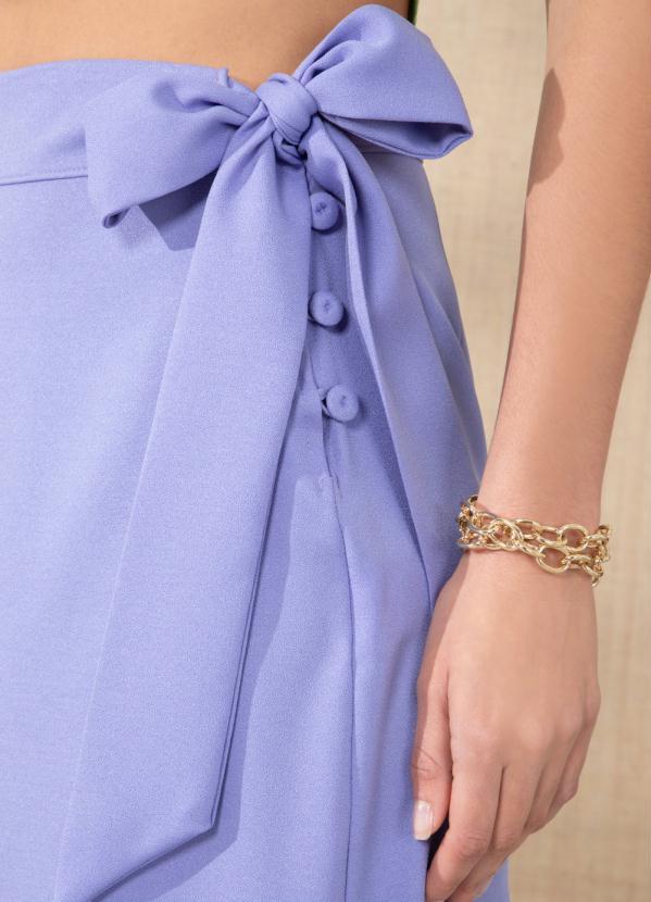 Quintess - Calça Lilás com Amarração 8