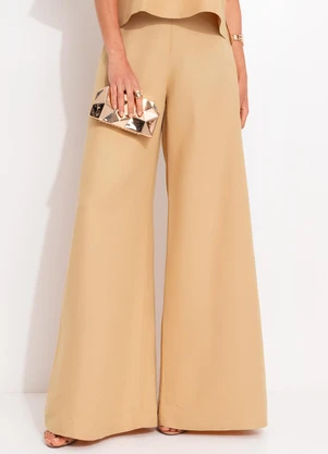 Colcci - Calça Linho Bege - COLCCI