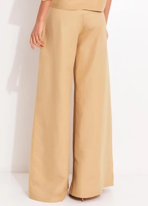 Colcci - Calça Linho Bege - COLCCI