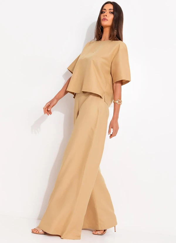 Colcci - Calça Linho Bege 6