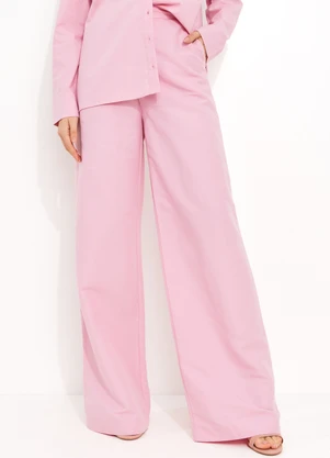 Colcci - Calça Linho Rosa - COLCCI