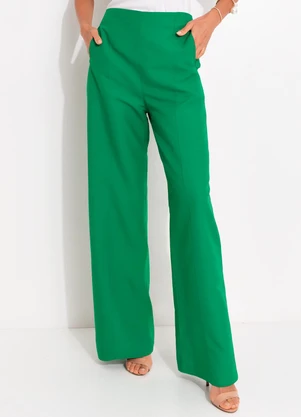 Colcci - Calça Linho Verde - COLCCI