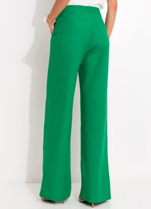 Colcci - Calça Linho Verde - COLCCI