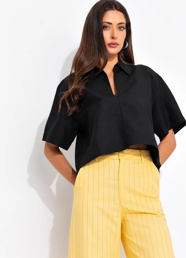 Colcci - Calça Listrada Amarelo 9