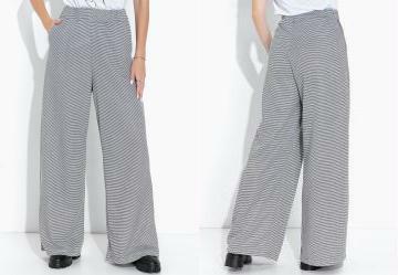 Cala Listrado Cinza Bolsos Funcionais