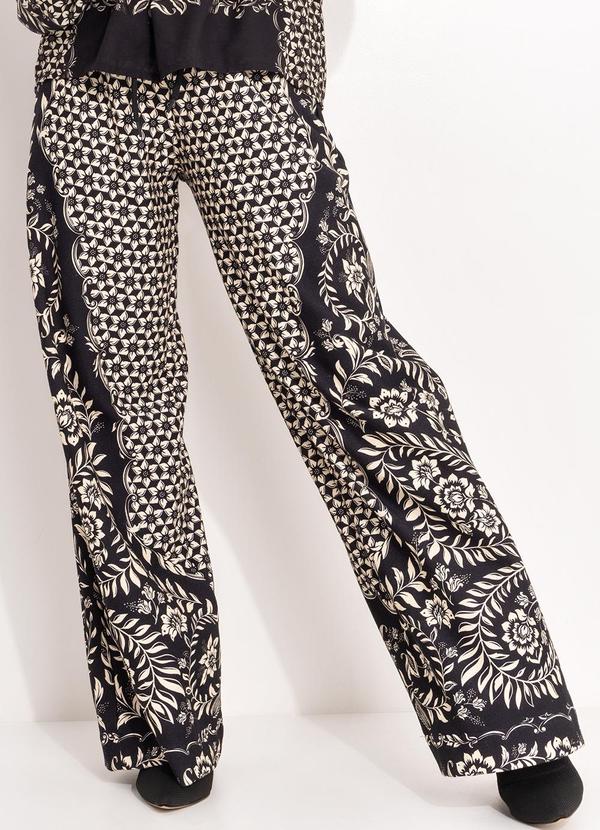 Farm - Calca Moletom Borbolina Preto